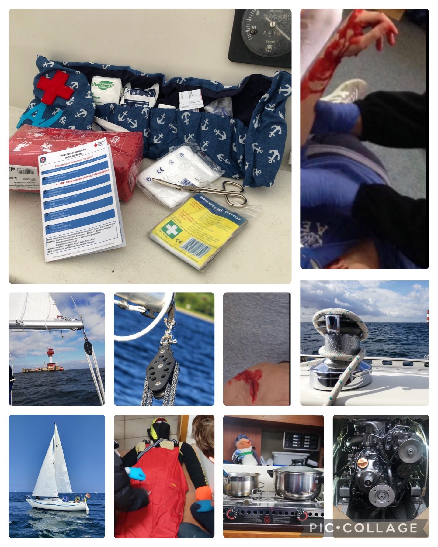 Erste-Hilfe Kurs und Training für Segler
