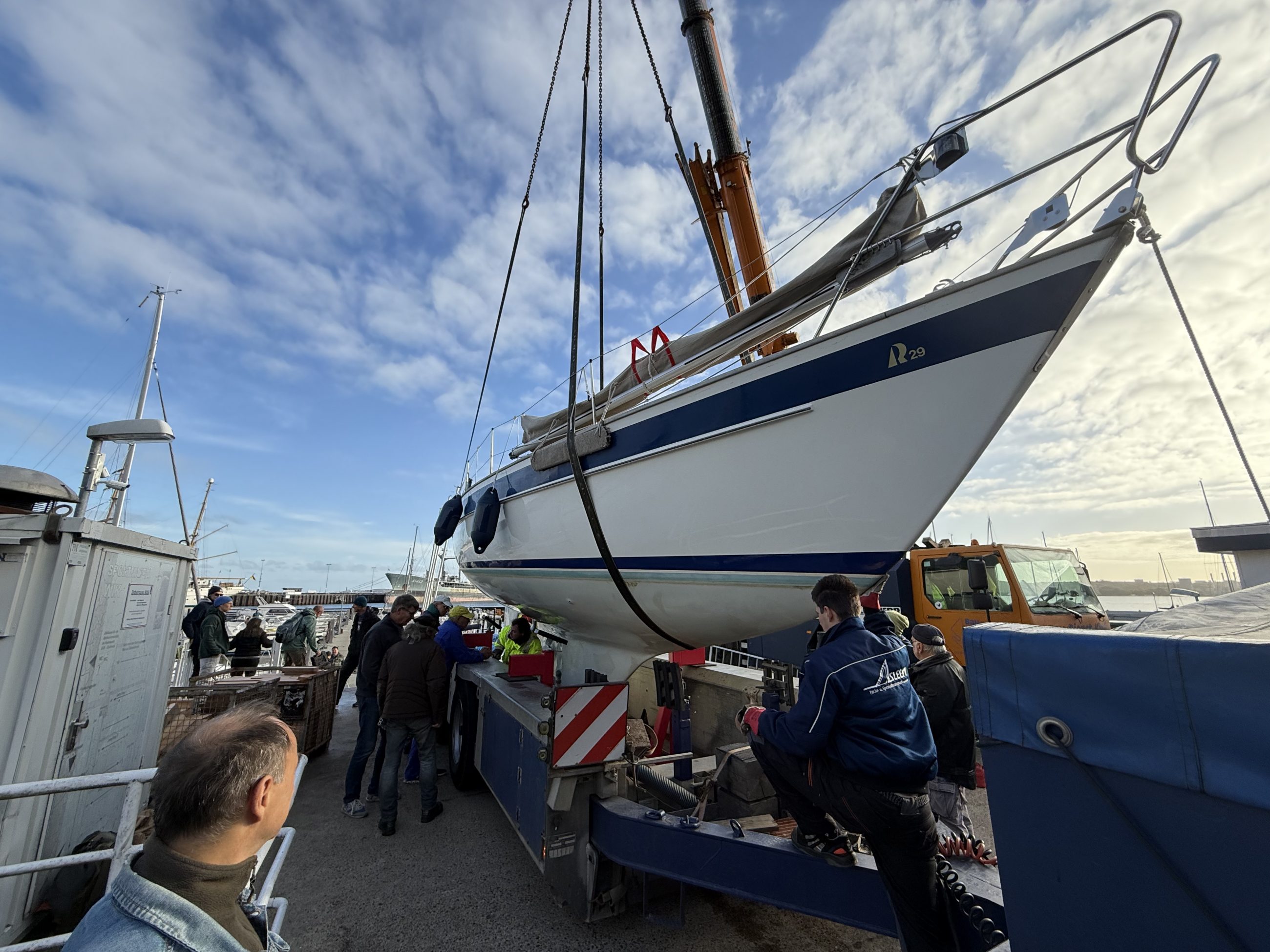 Premiere: Slippen mit eigenen Systemlagerböcken