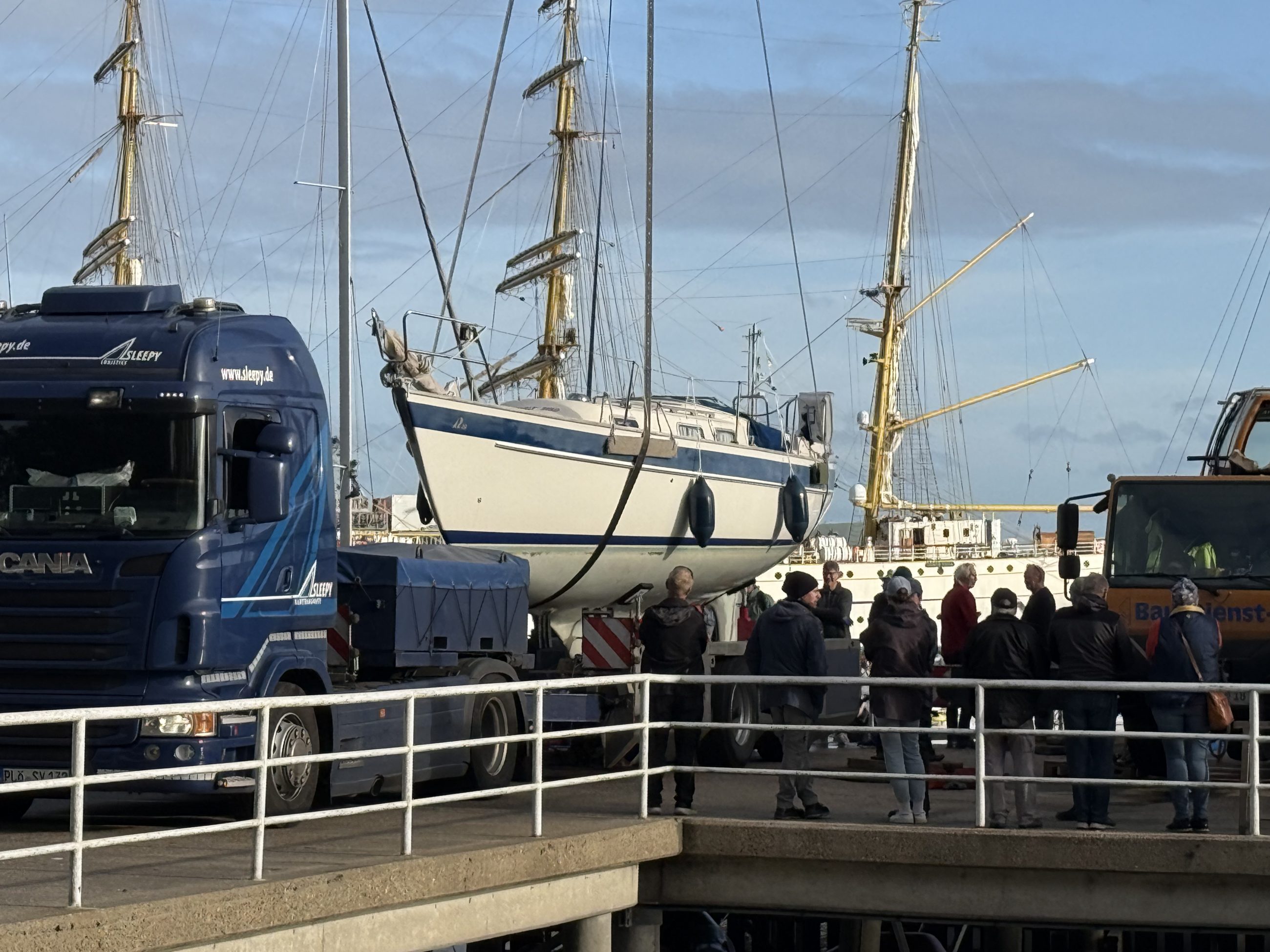 Premiere: Slippen mit eigenen Systemlagerböcken