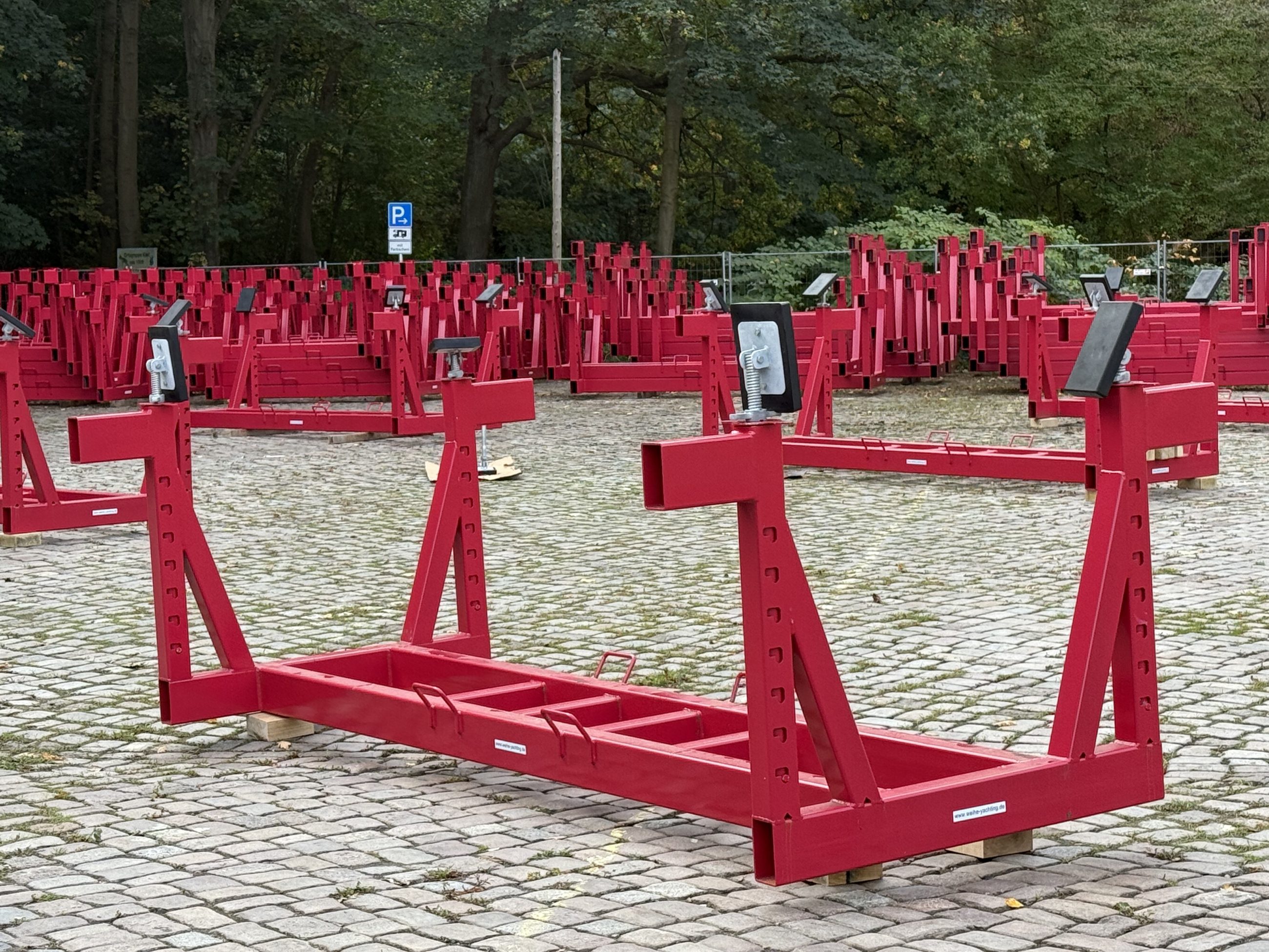 Premiere: Slippen mit eigenen Systemlagerböcken