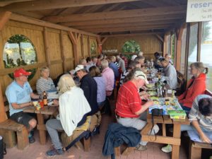 Hmm, waren die Heringe lecker !!! Traditionelles Heringsbraten am Pfingstsonntag.